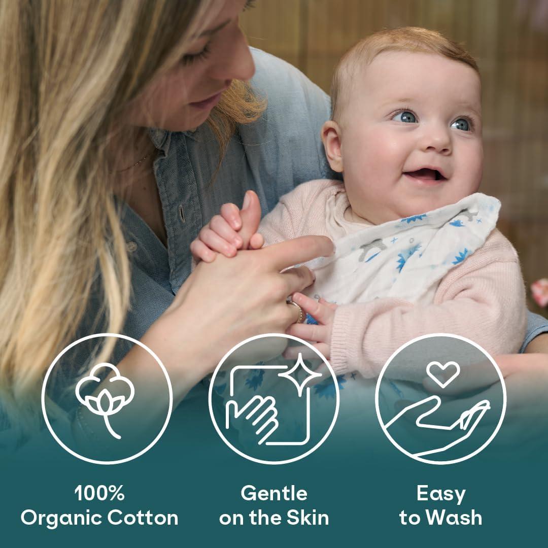 Koala Babycare 5 Paquete Paños de Muselina para Eructar 50.8x25.4 cm