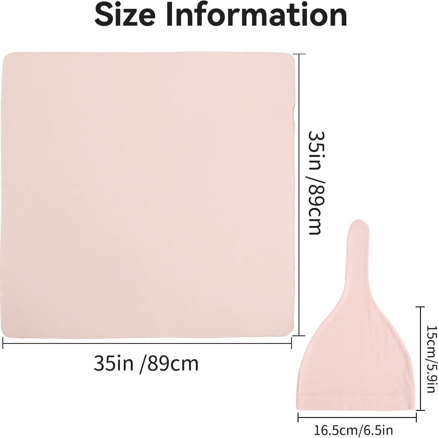 Manta de Envueltura BubblePanda Rosa 88.9x88.9 cm Suave