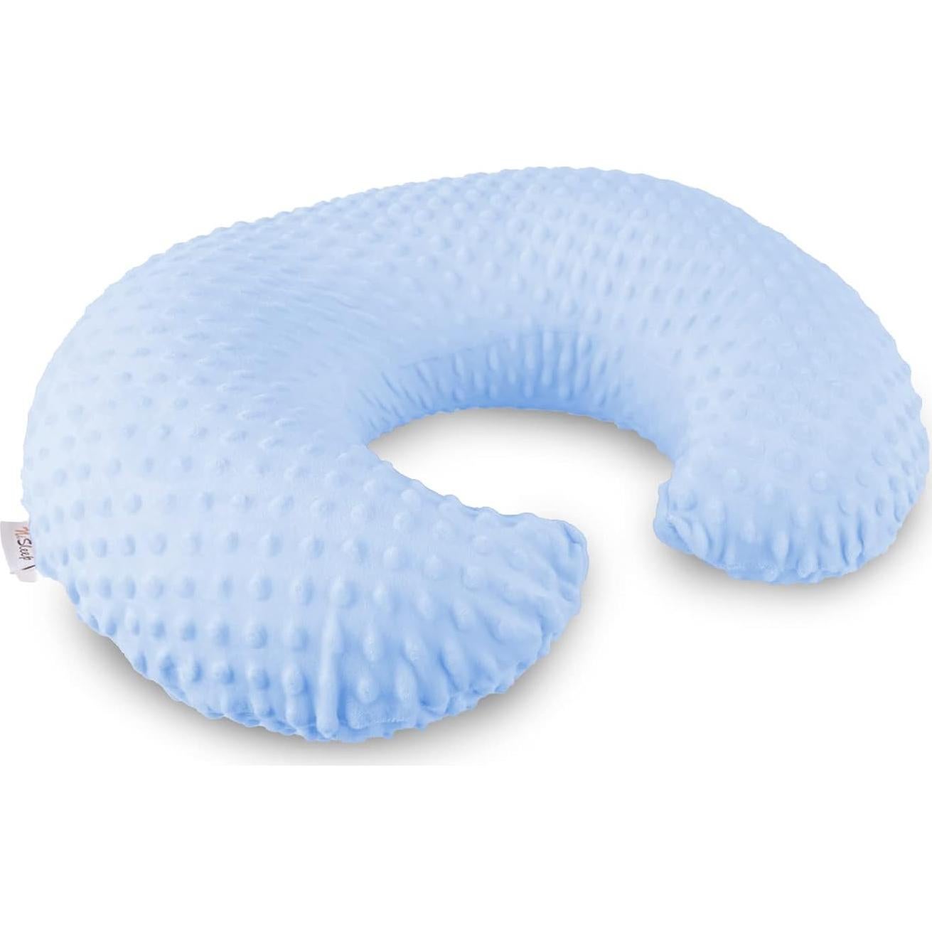 Almohada de Lactancia NiSleep Azul Ergonómica 56x45 cm