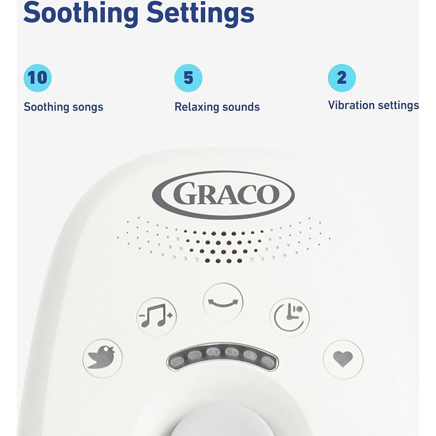 Columpio y Silla de Bebé Graco Sway2Me Watson con Música