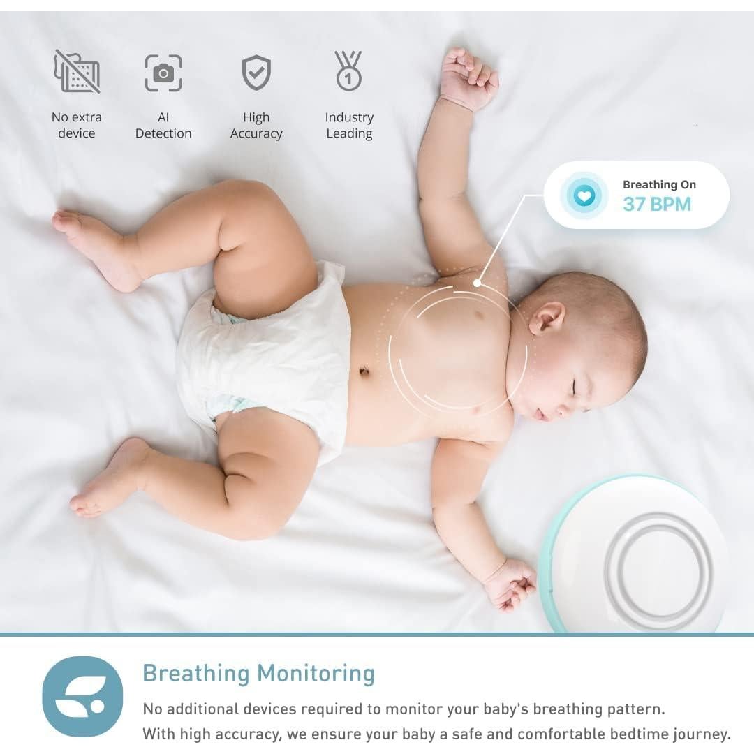 Monitor de Bebé Lollipop CABC-LOL Wi-Fi con Detección de Llanto