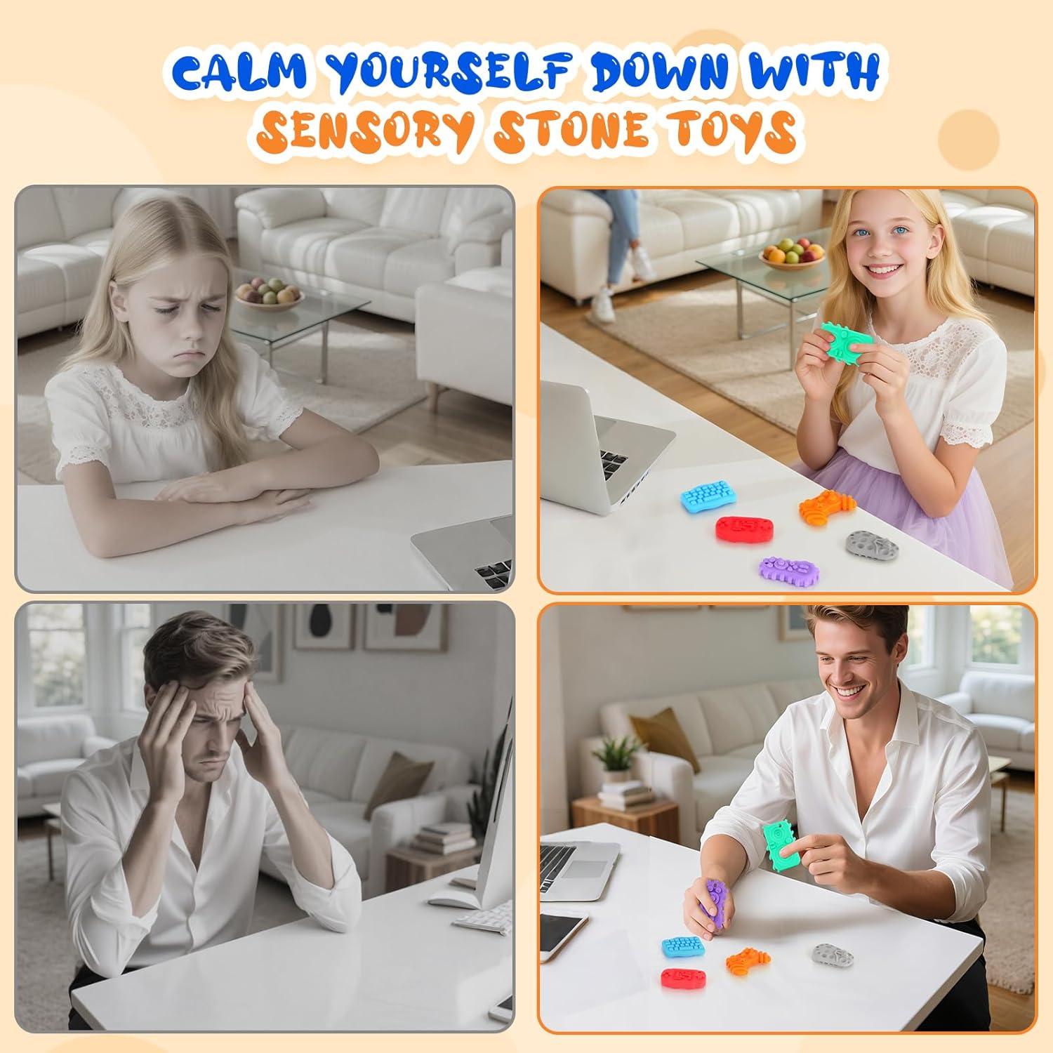 Juguetes Antiestrés Sensory 6PCS para Niños con Autismo