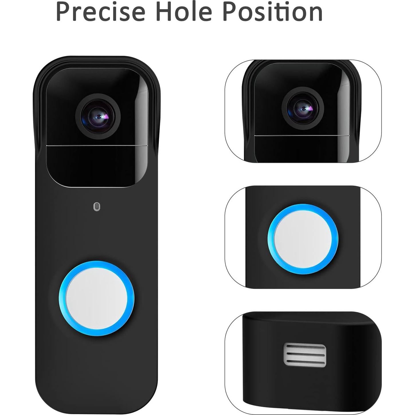 Funda de silicona impermeable LEFXMOPHY para Blink Video Doorbell