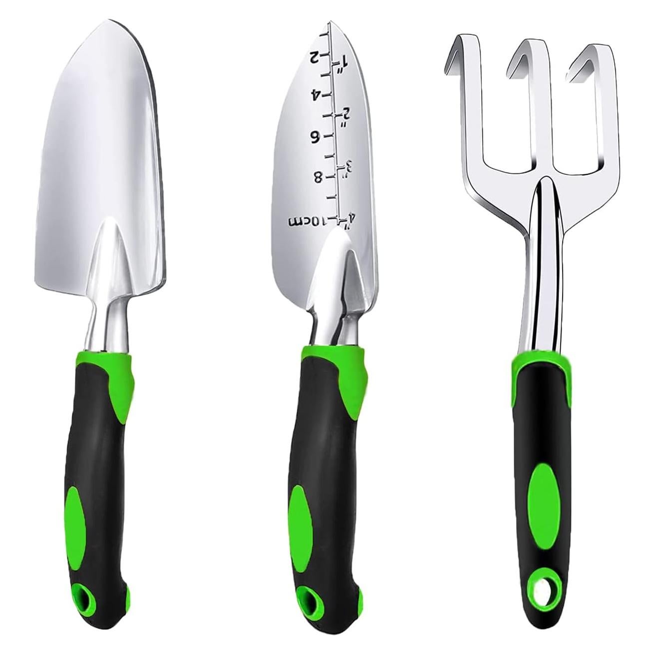 Juego de Herramientas de Jardín YEATOUNG 3 Piezas Ergonómico