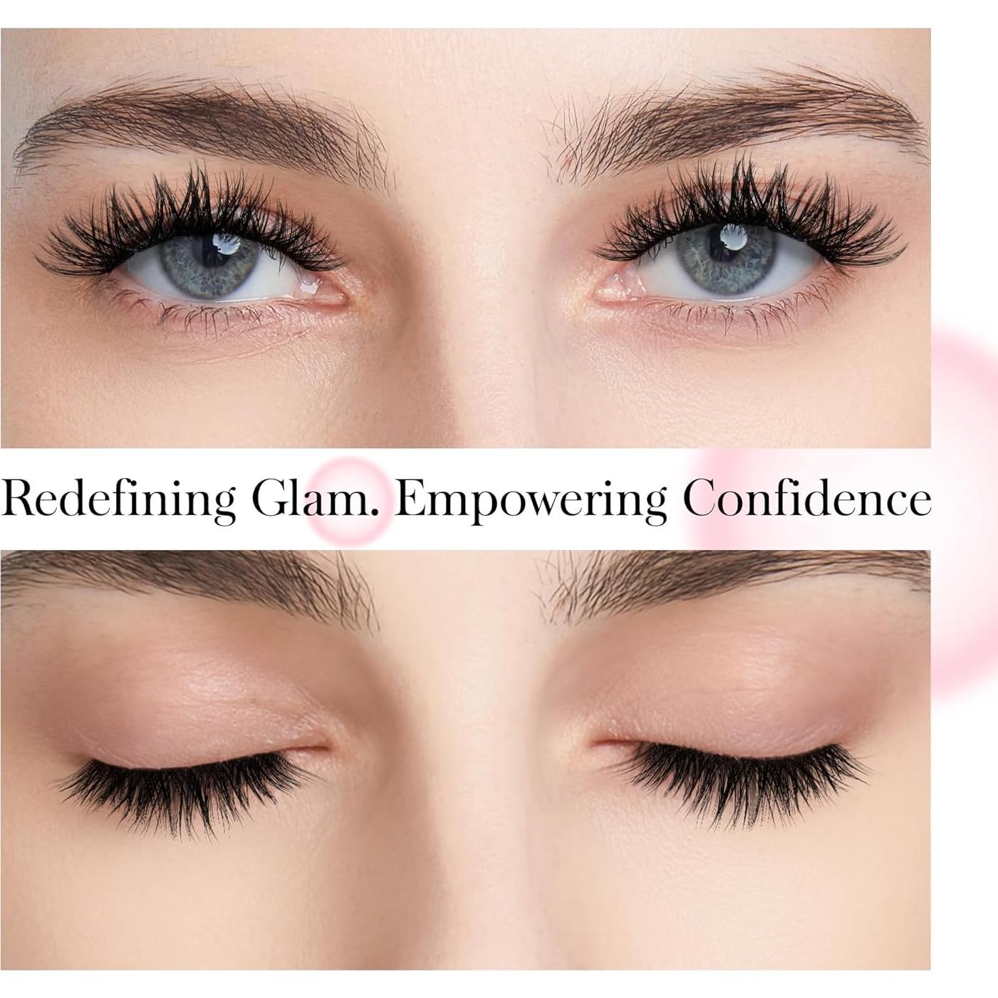 Extensiones de Pestañas 56D WINKGIGGLE 168 Piezas DIY