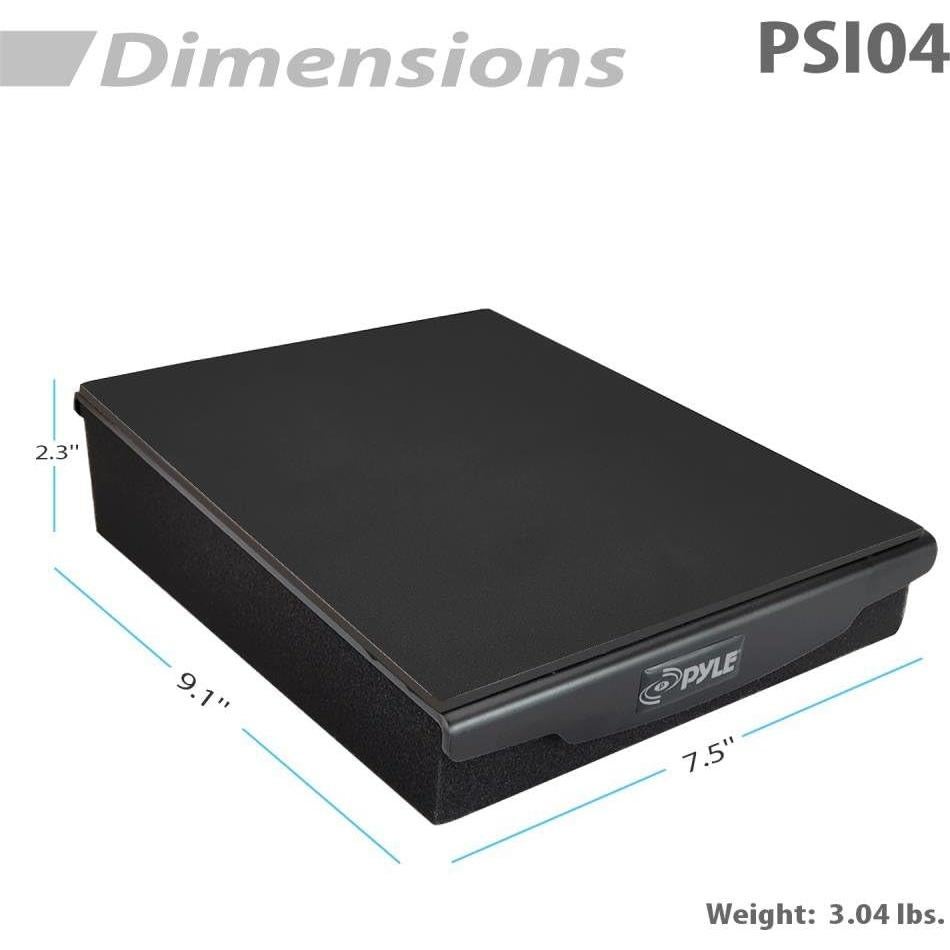 Elevador de Altavoz Aislante Pyle PSI04 - 19.1x23.1cm - Espuma