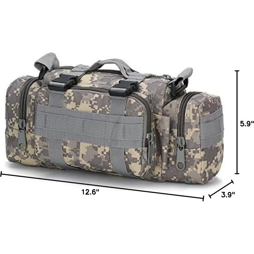 Bolsa de Despliegue FAMI Táctica Pequeña 5L Nylon Negro