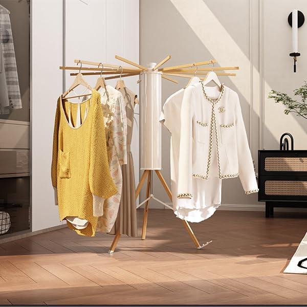 Soporte de Secado Plegable Dr.DJ 12 Brazos Madera 20.41 kg