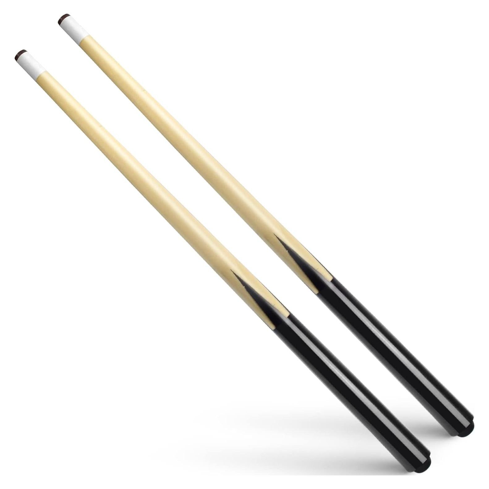 Palos de Billar de Madera VANLAN 91.44 cm Juego de 2