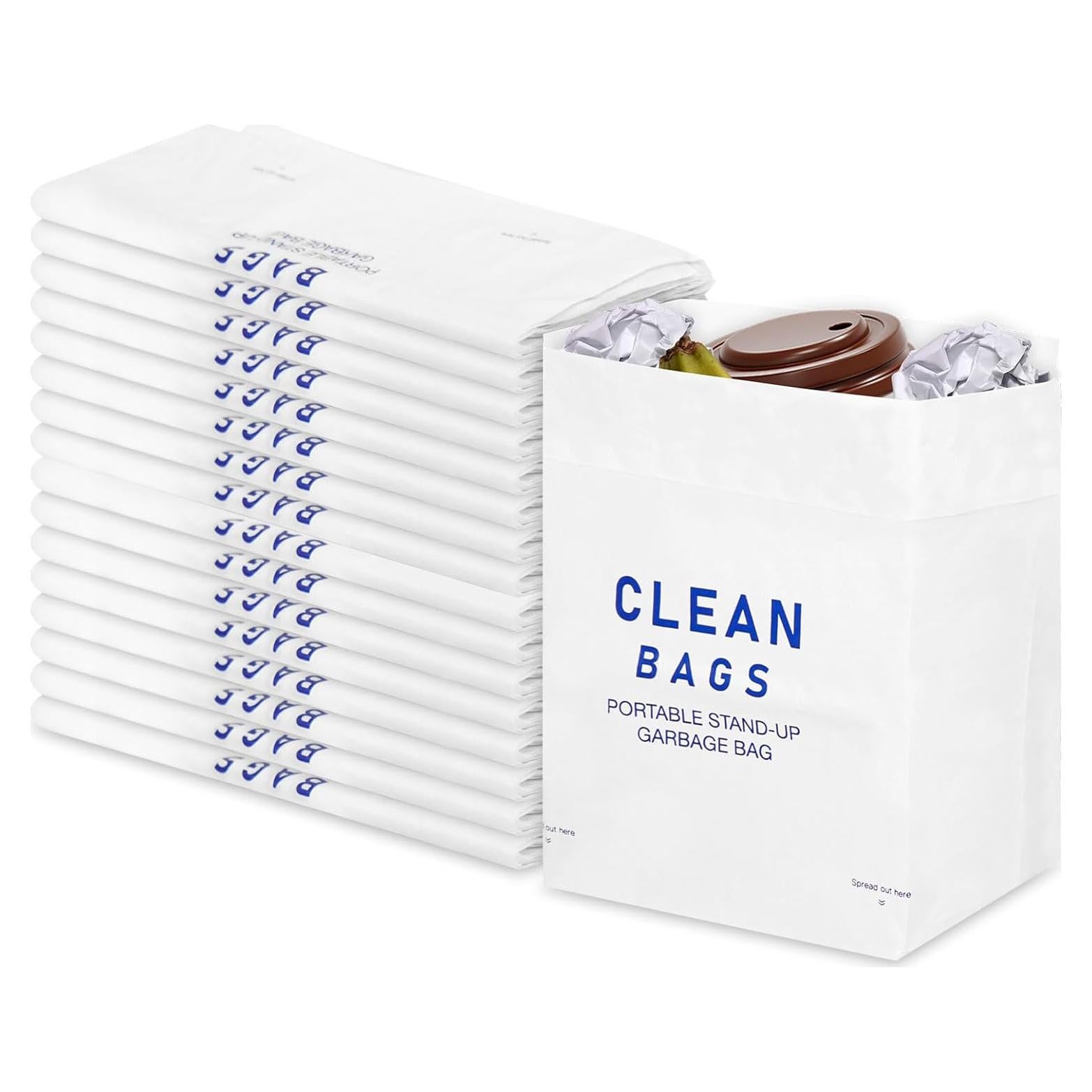 Bolsas de Basura Desechables Klyuqoz 60 Unidades 2.86L