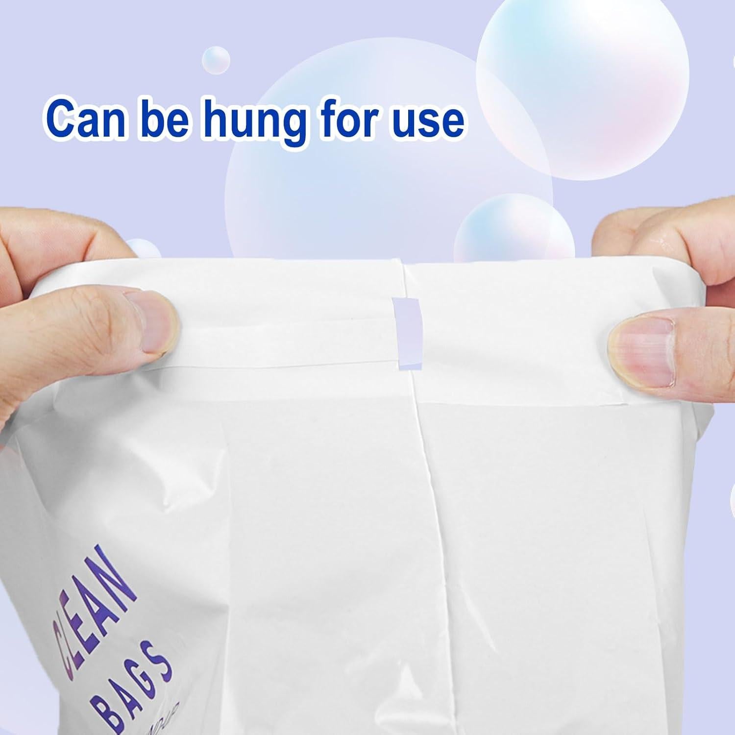 Bolsas de Basura Desechables Klyuqoz 60 Unidades 2.86L