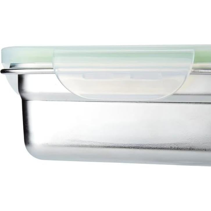 Juego de 2 Contenedores de Sándwich Acero Inoxidable SnapMate