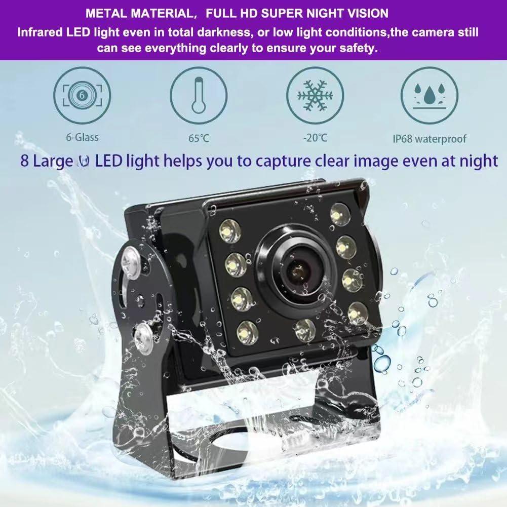 Sistema de Cámara de Respaldo 4K Panasen con Monitor 10.1"