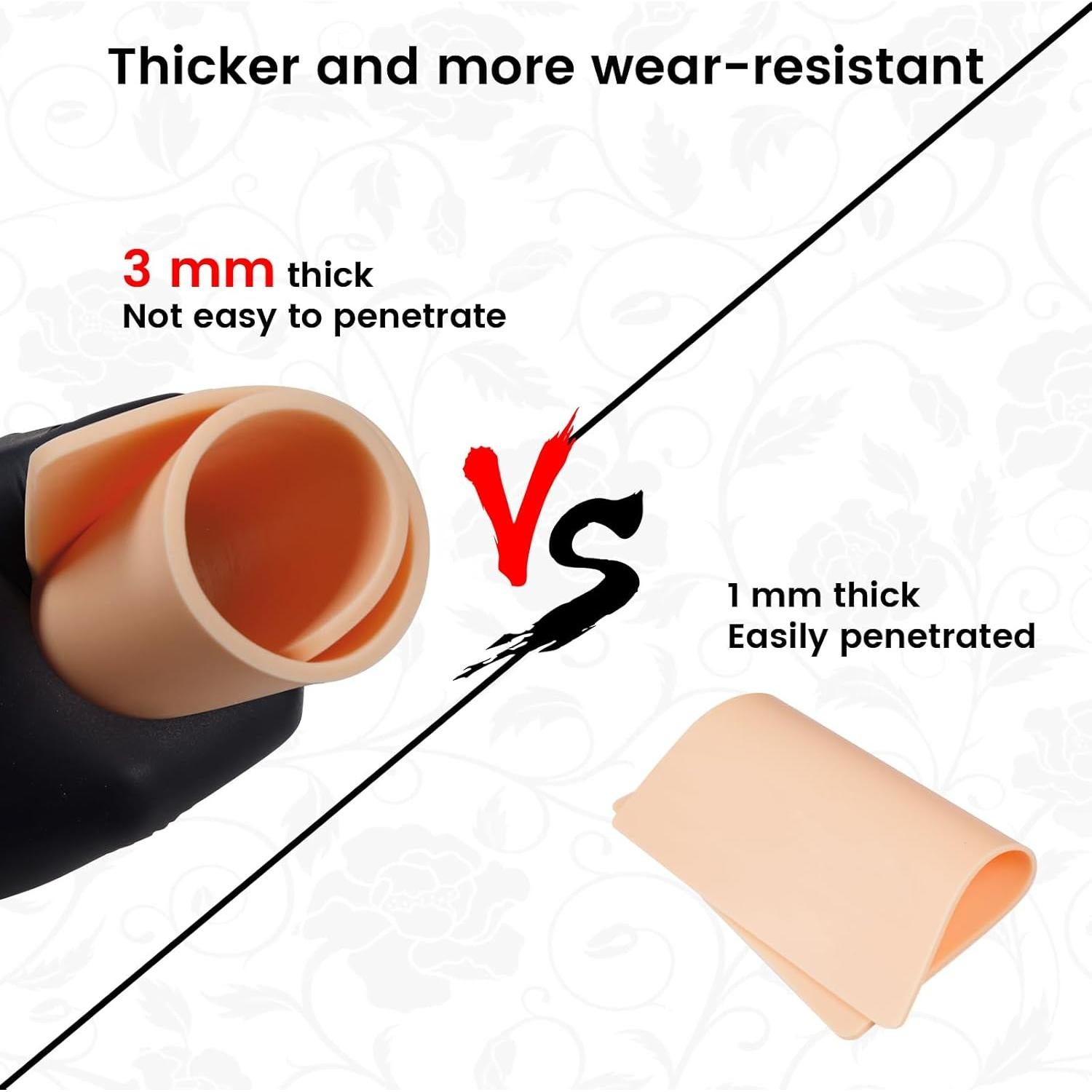 Kit 8 Piezas Piel de Tatuaje FTOYIN 3mm 15.24x20.32cm