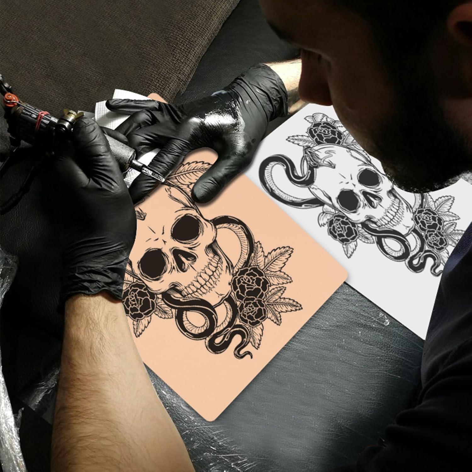 Kit 8 Piezas Piel de Tatuaje FTOYIN 3mm 15.24x20.32cm