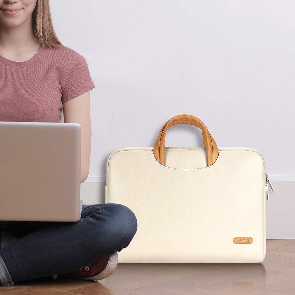 Funda para Laptop Arvok 15.6" Cuero Premium Resistente al Agua