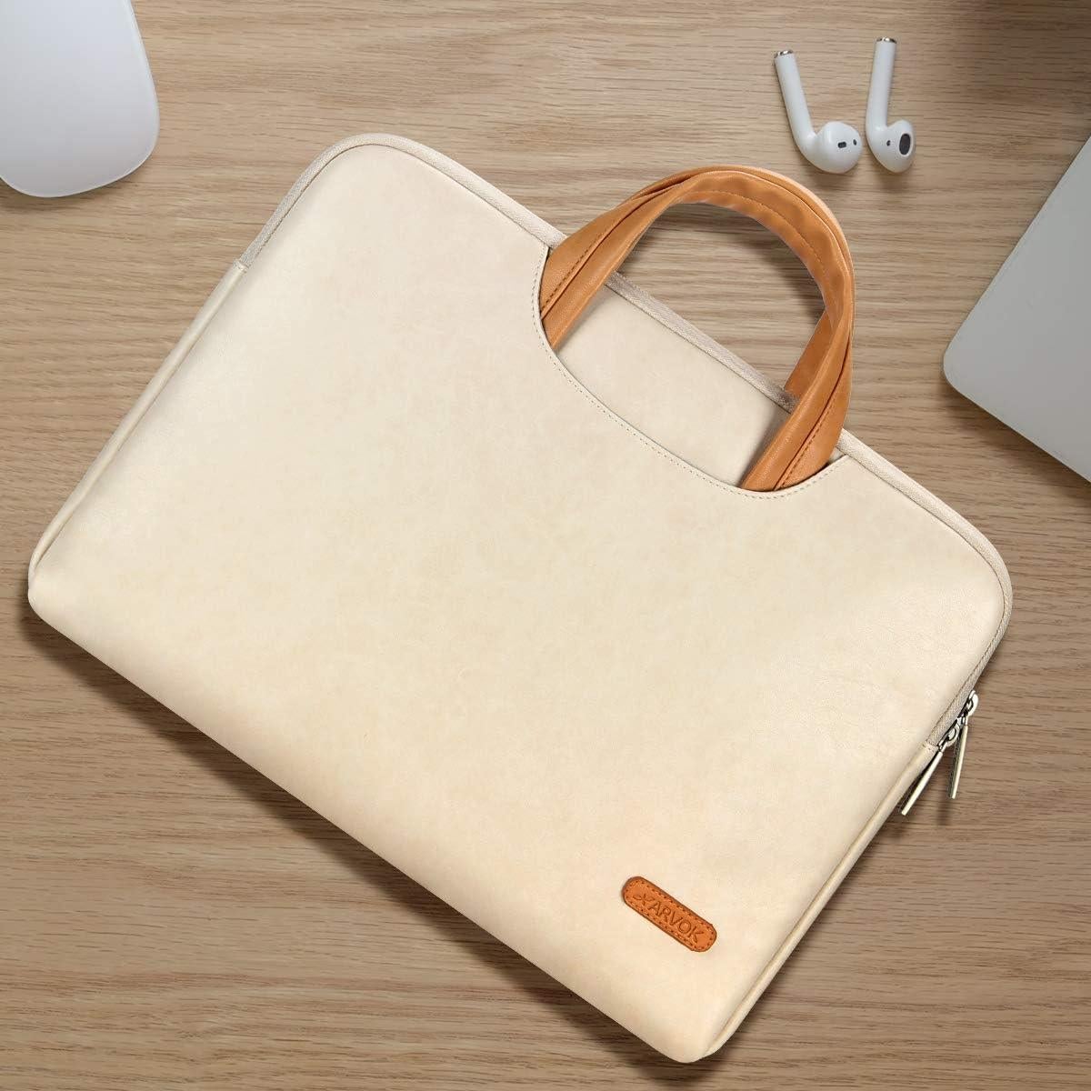 Funda para Laptop Arvok 15.6" Cuero Premium Resistente al Agua