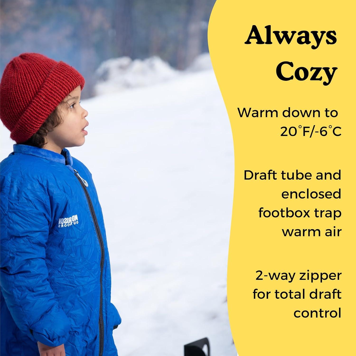 Saco de dormir para niños Morrison Outdoors Little Mo 20°