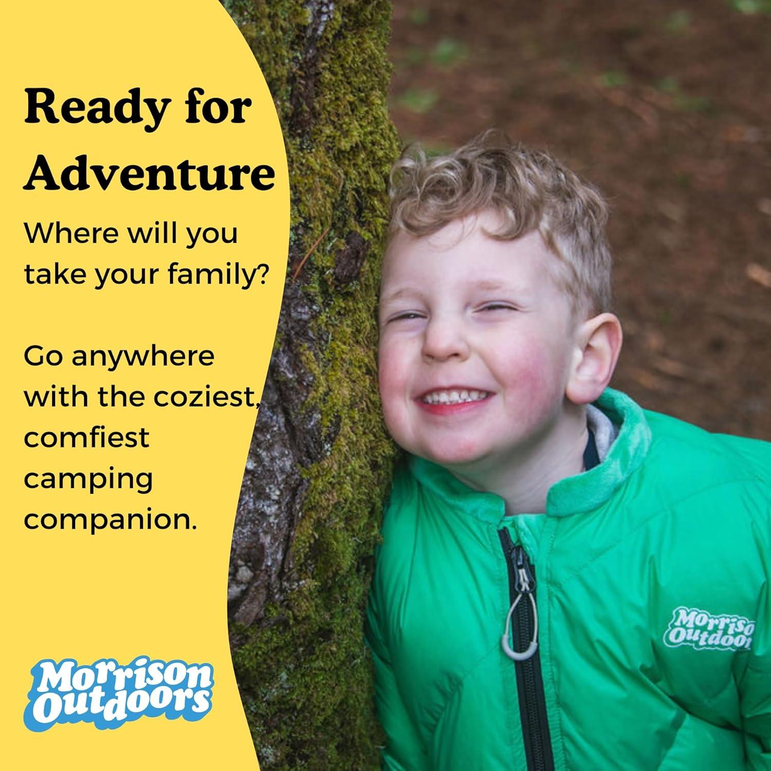 Saco de dormir para niños Morrison Outdoors Little Mo 20°