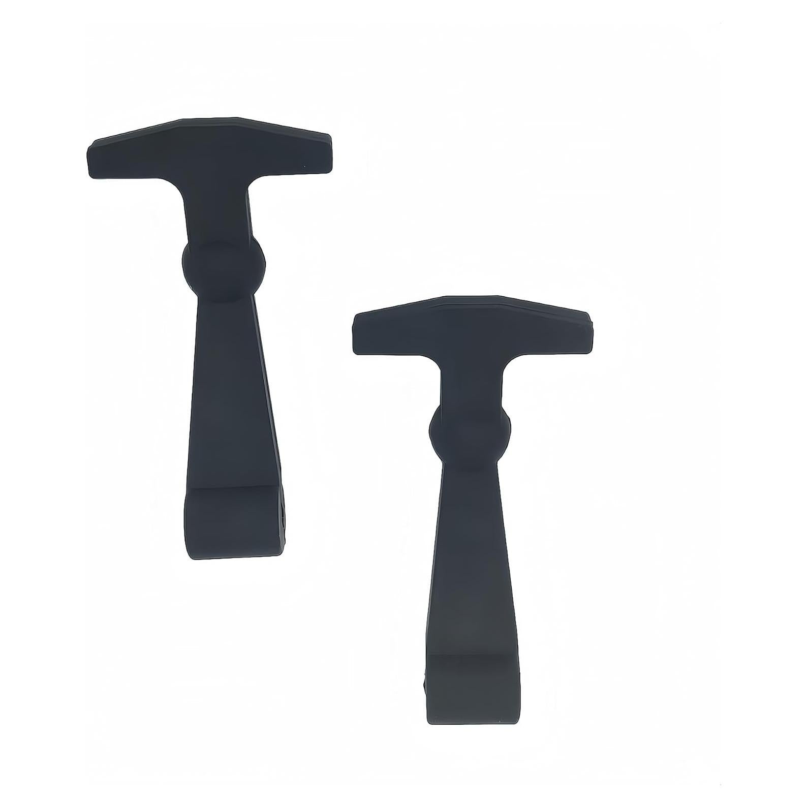 Pestillos de Enfriador Nicoc 2 Pcs para Yeti y RTIC - Goma Negra