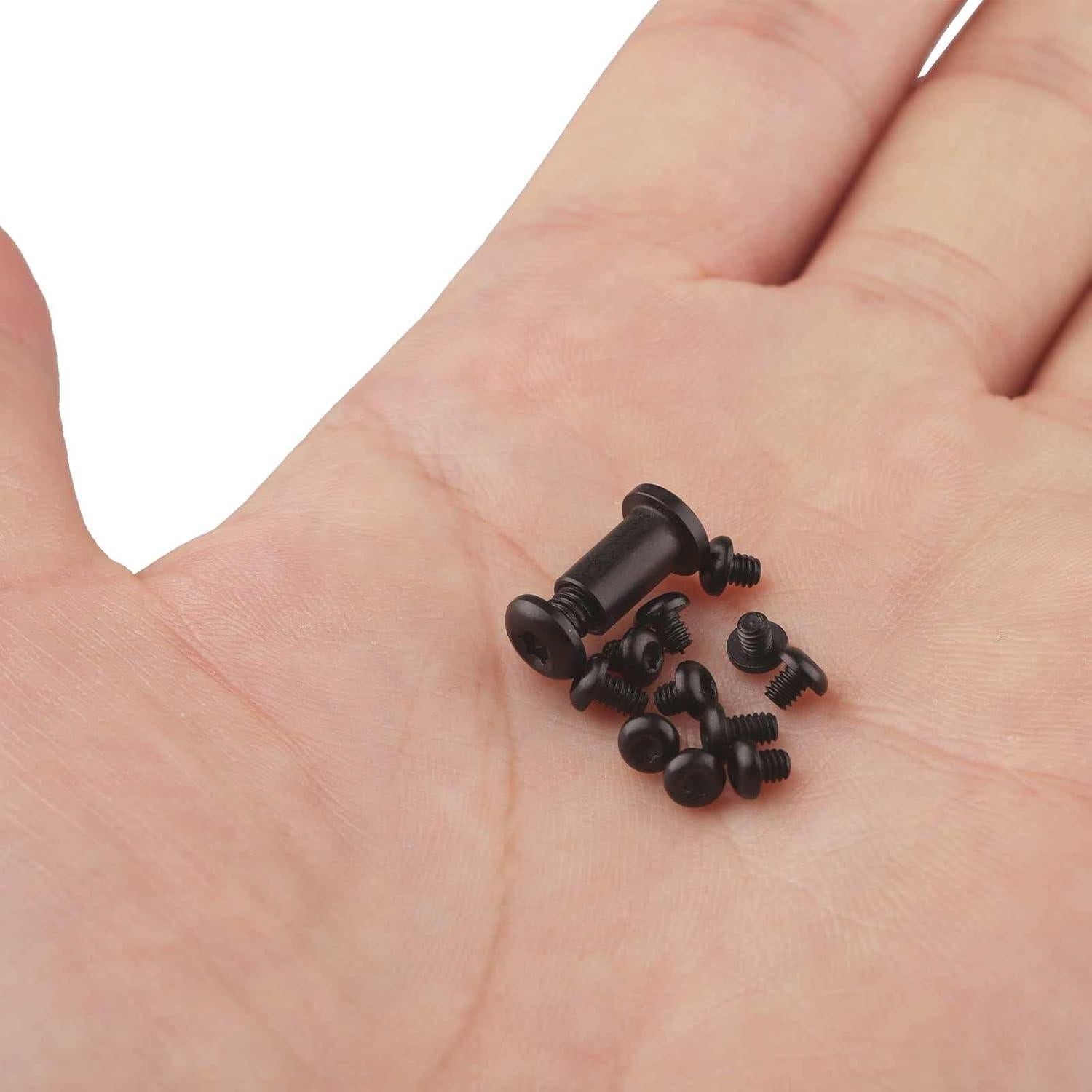 Juego de Tornillos y Pivote Torx A.I.FORCE 13 Piezas Titanio Negro