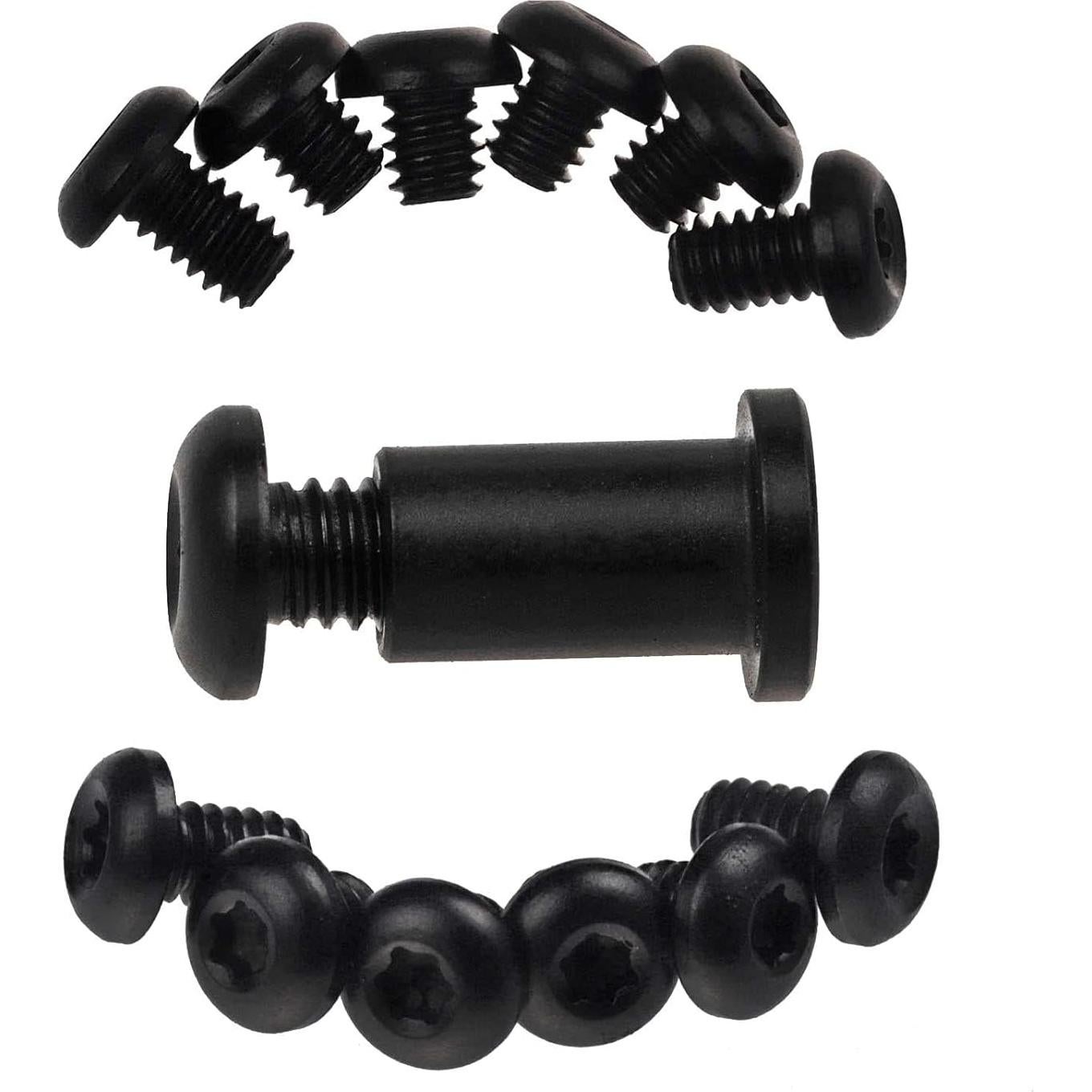 Juego de Tornillos y Pivote Torx A.I.FORCE 13 Piezas Titanio Negro