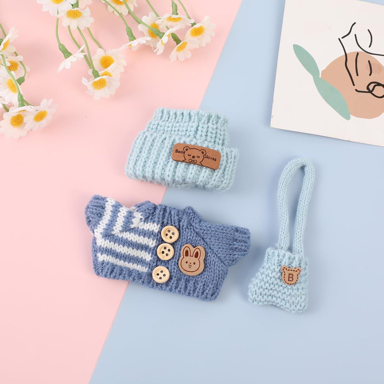 Conjunto de Ropa para Muñeca 17cm MM MEGIJAAKI - 4 Piezas