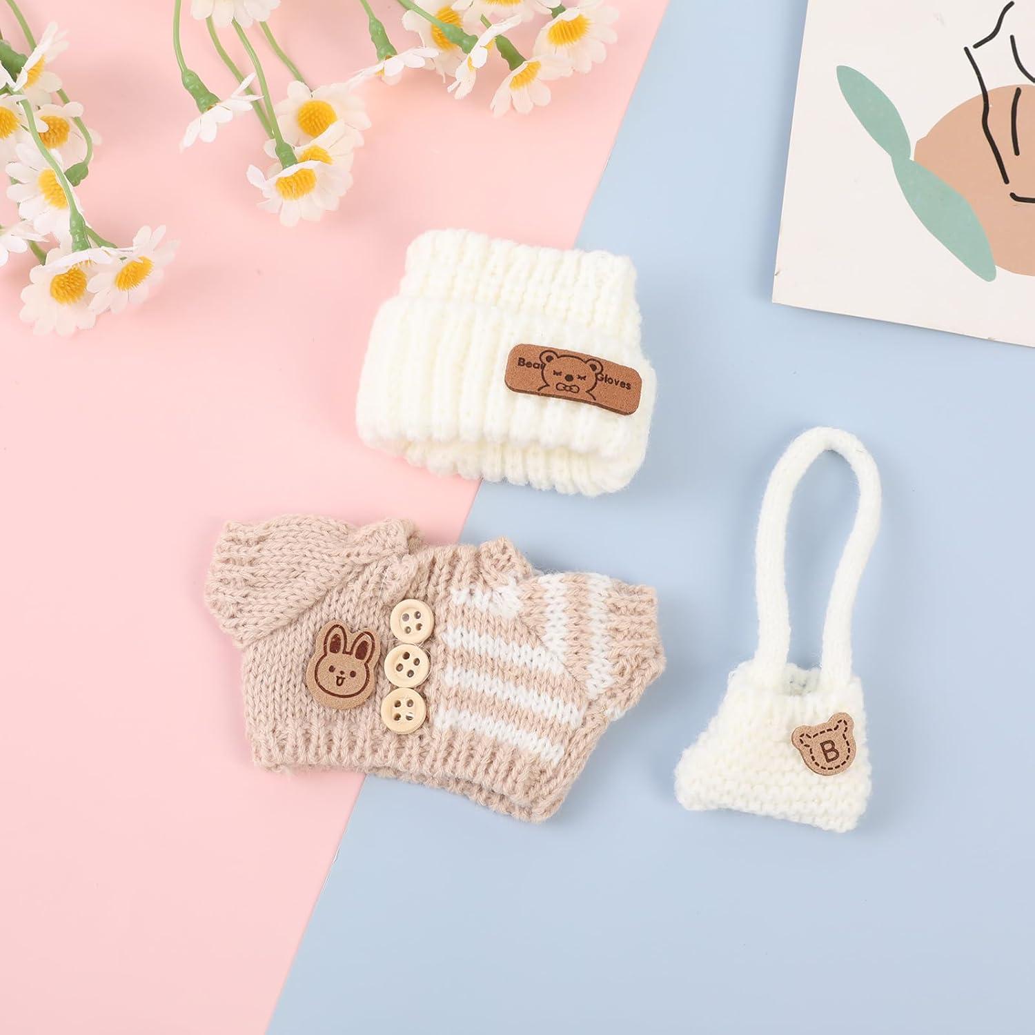 Conjunto de Ropa para Muñeca 17cm MM MEGIJAAKI - 4 Piezas