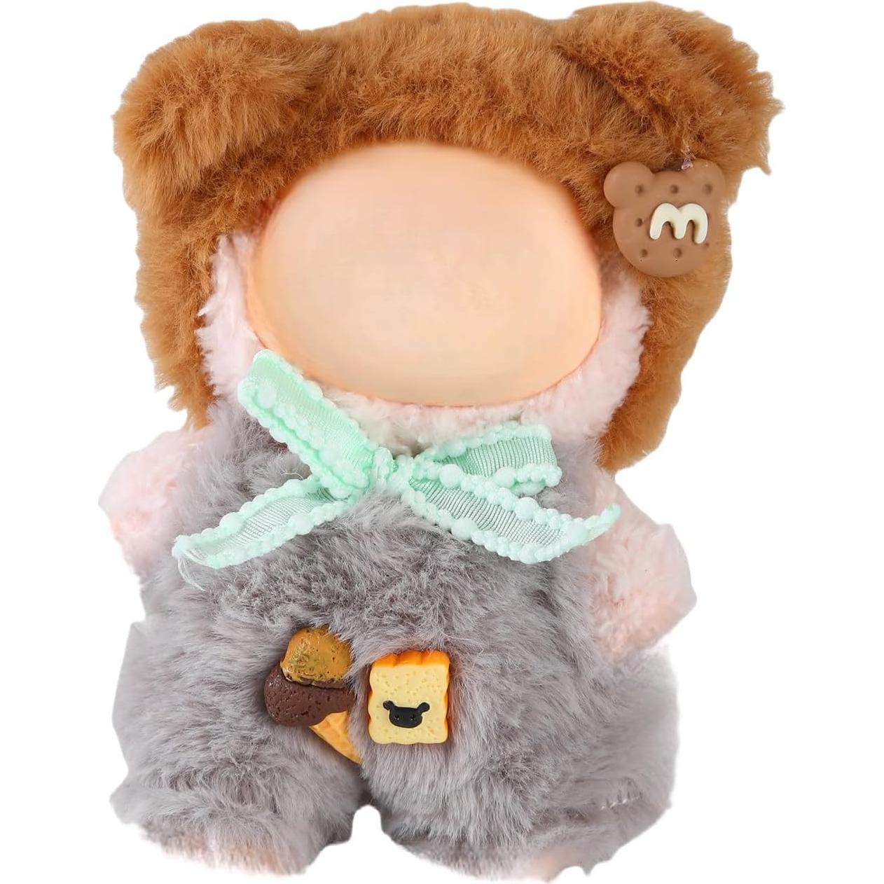 Conjunto de Ropa para Muñecas de 17cm ILIEMOC - Overol y Sombrero