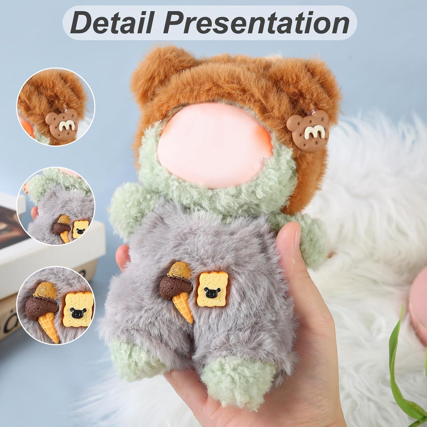 Conjunto de Ropa para Muñecas de 17cm ILIEMOC - Overol y Sombrero