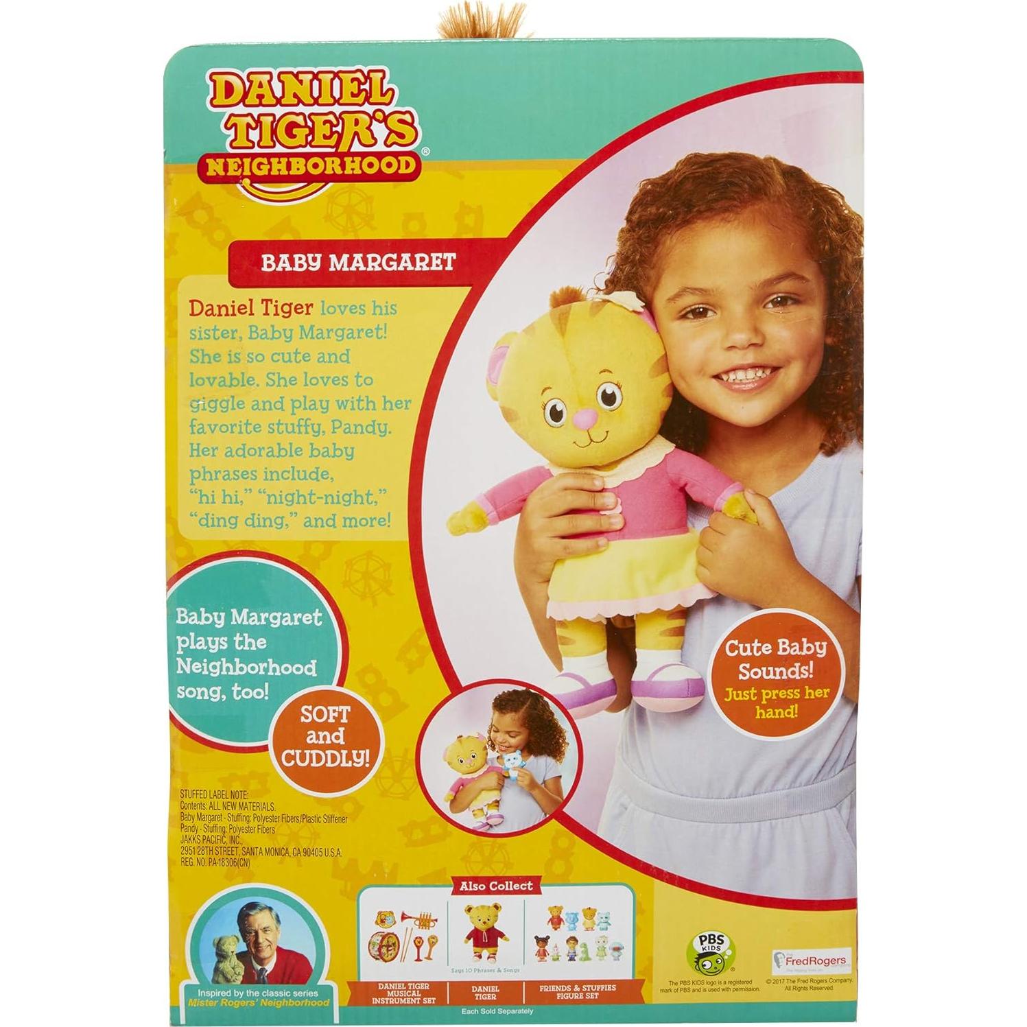 Peluche Hablante Bebé Margaret Jakks 30.48 cm con Sonidos