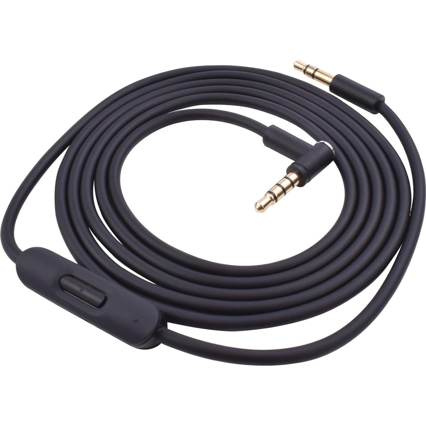Cable de audio de reemplazo Hizsoaor 1.4m con micrófono y control