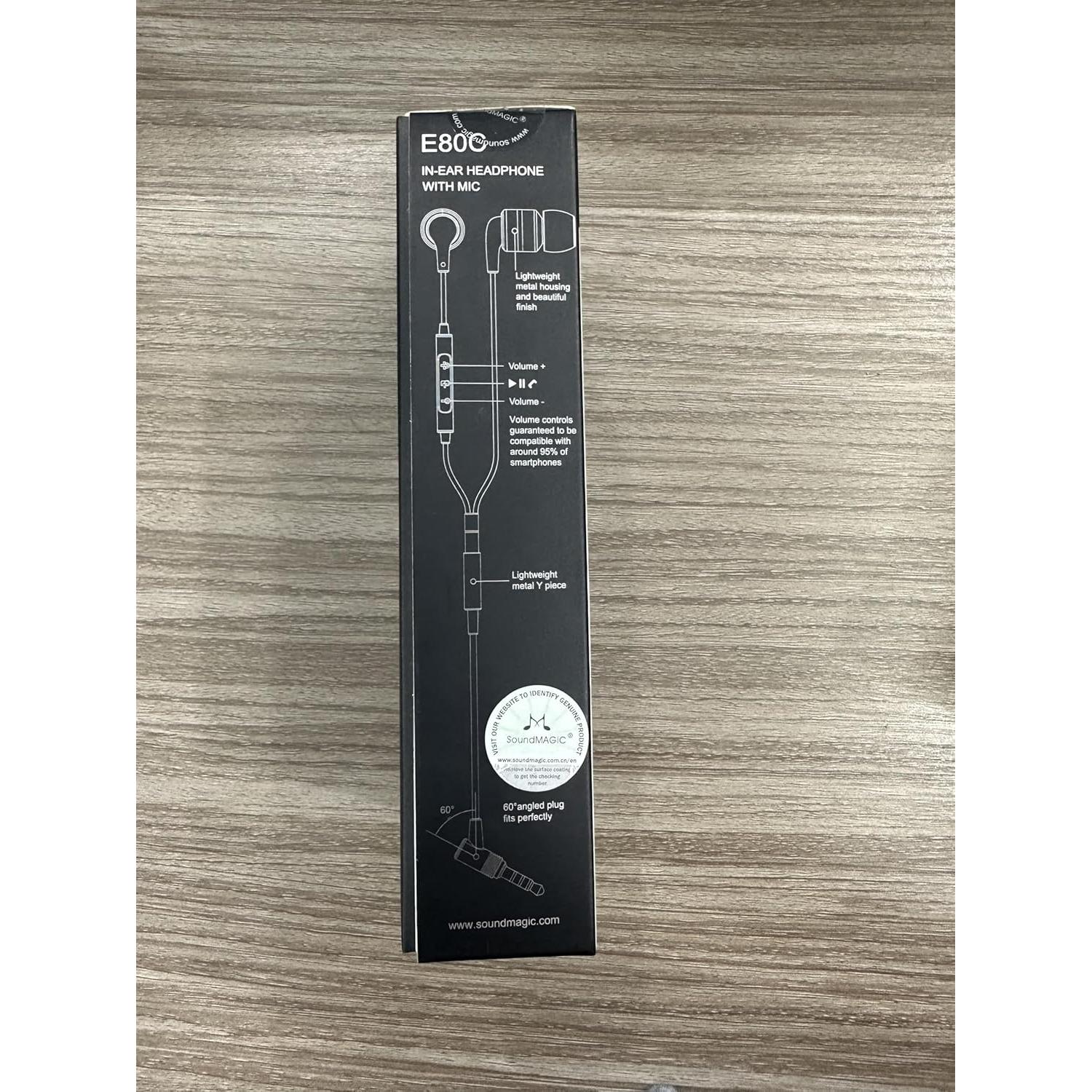 Auriculares In-Ear SoundMAGIC E80C HiFi con Micrófono