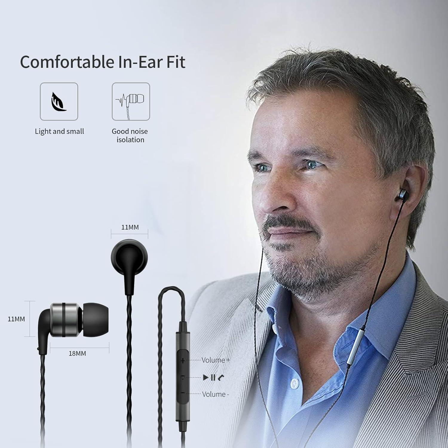 Auriculares In-Ear SoundMAGIC E80C HiFi con Micrófono