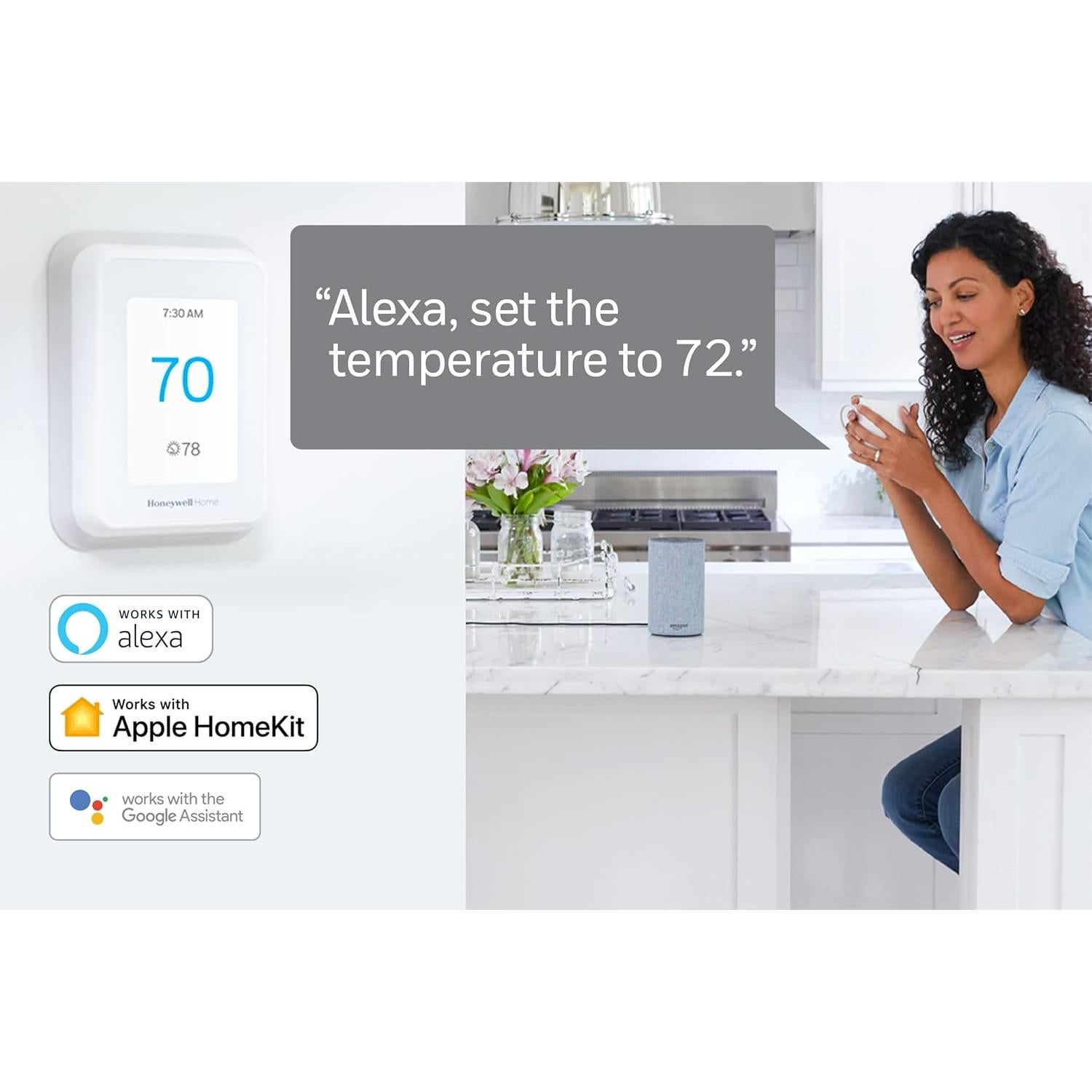 Termostato Inteligente Honeywell T9 WiFi con Sensor