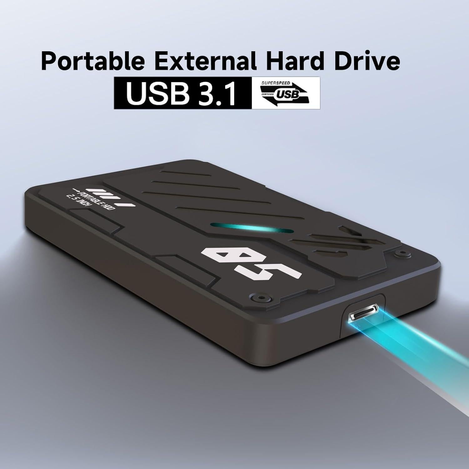 Disco Duro Externo Portátil Tianken 250GB USB 3.1 Tipo C