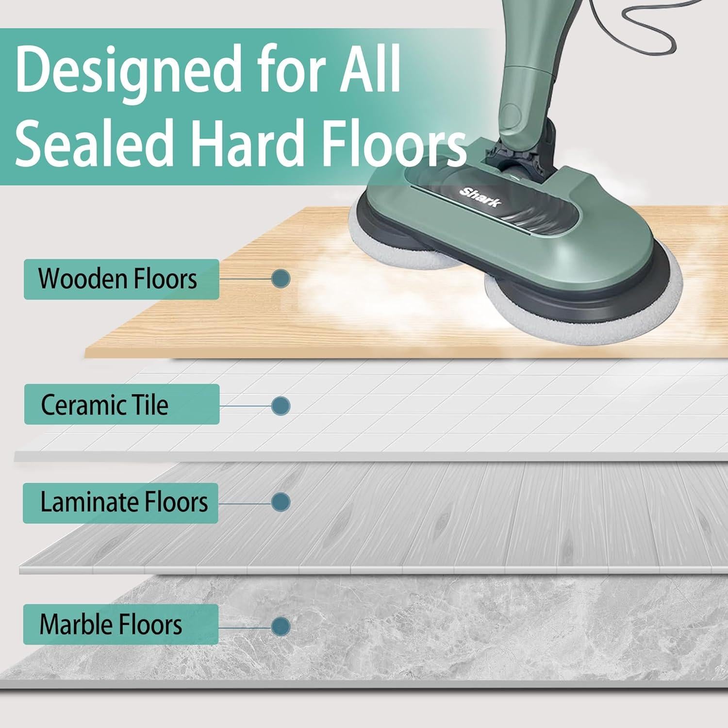 Paquete de 12 almohadillas de repuesto Shark S7000 S8201