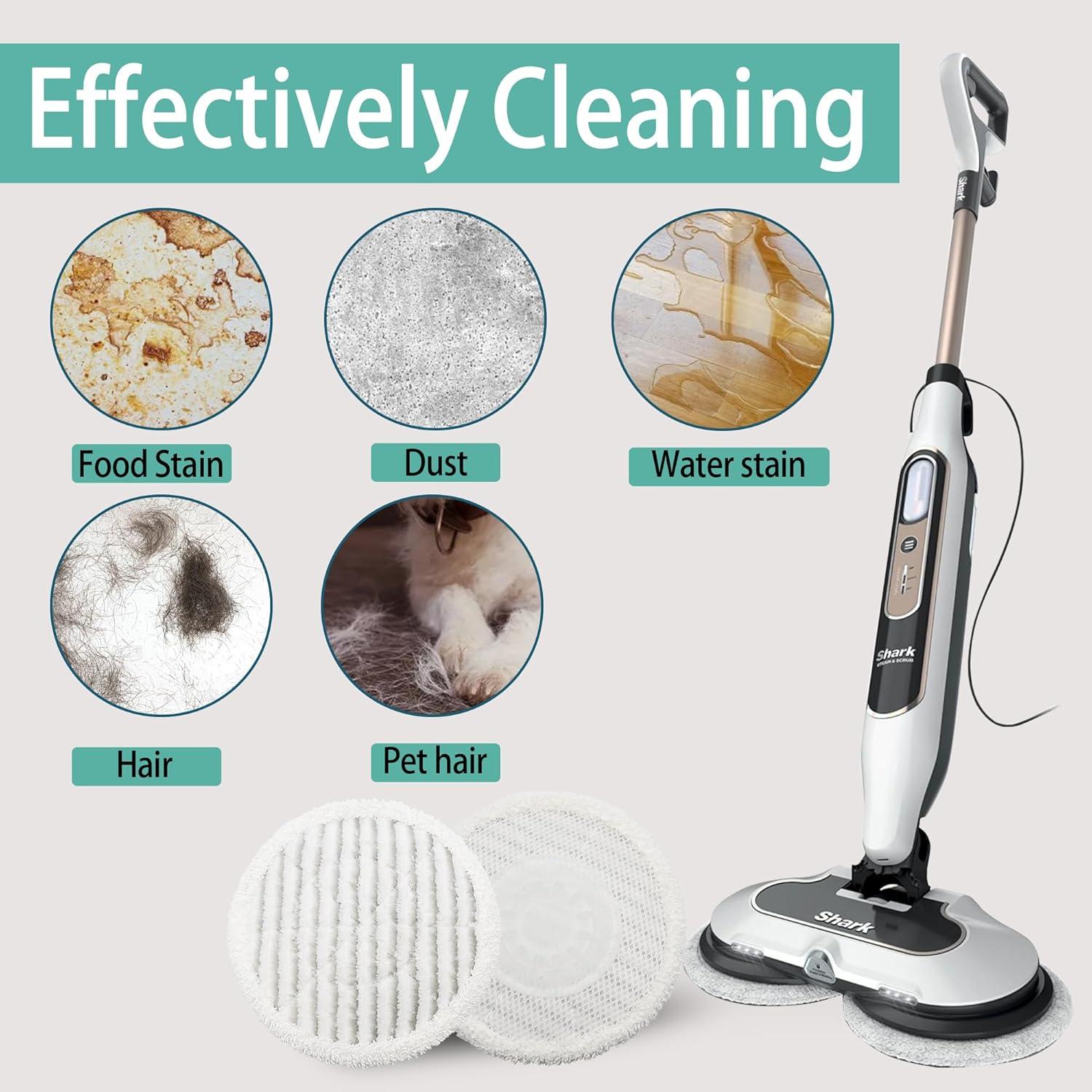 Paquete de 12 almohadillas de repuesto Shark S7000 S8201