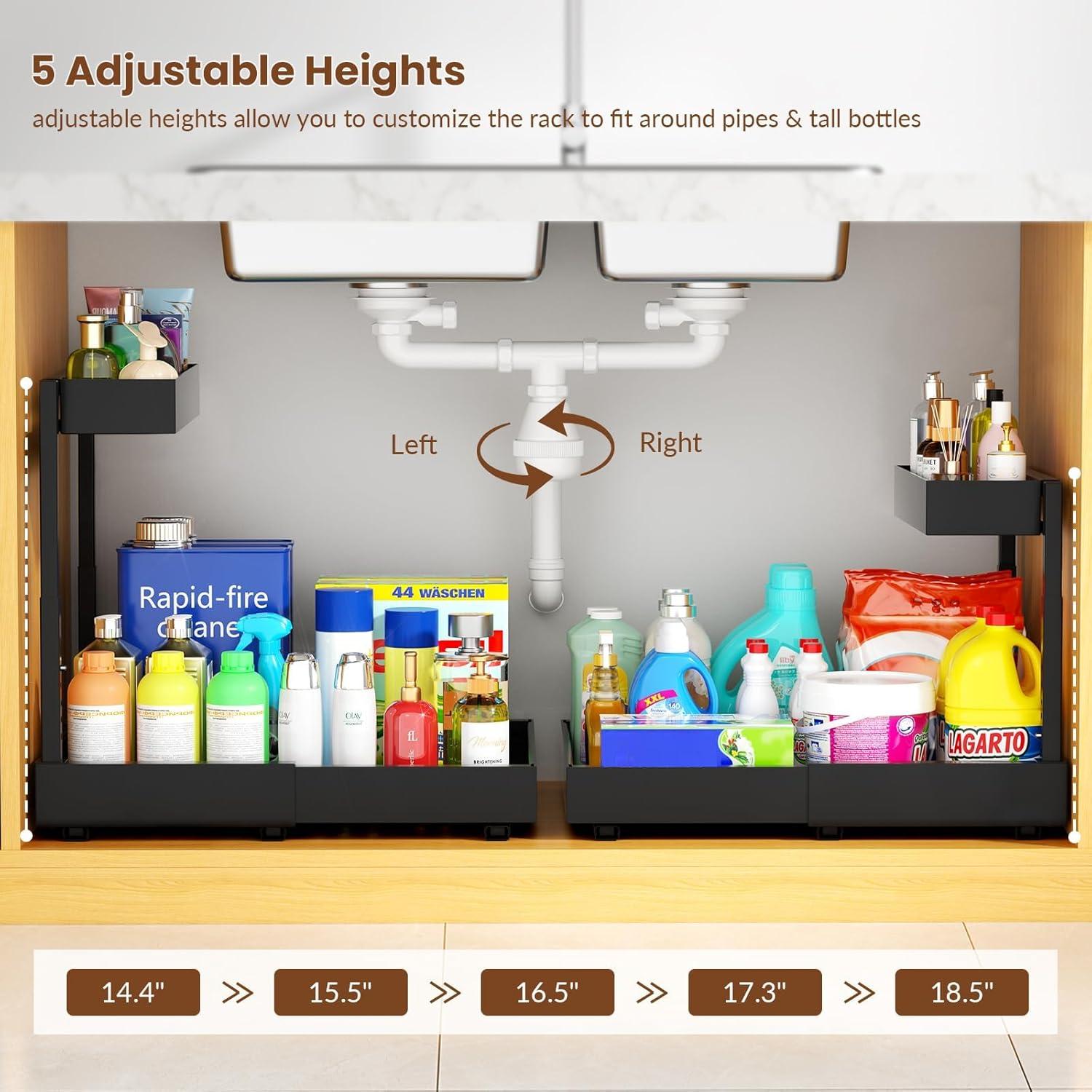 Organizador Expandible Maywise 2 Niveles para Fregadero 41.4 cm