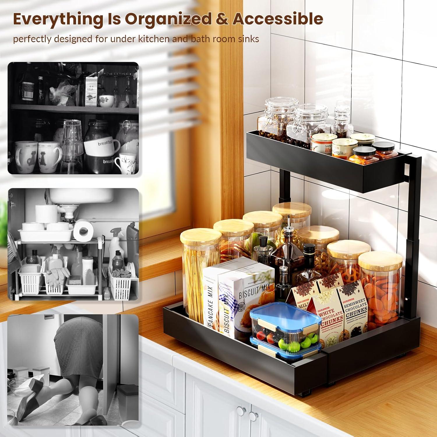 Organizador Expandible Maywise 2 Niveles para Fregadero 41.4 cm