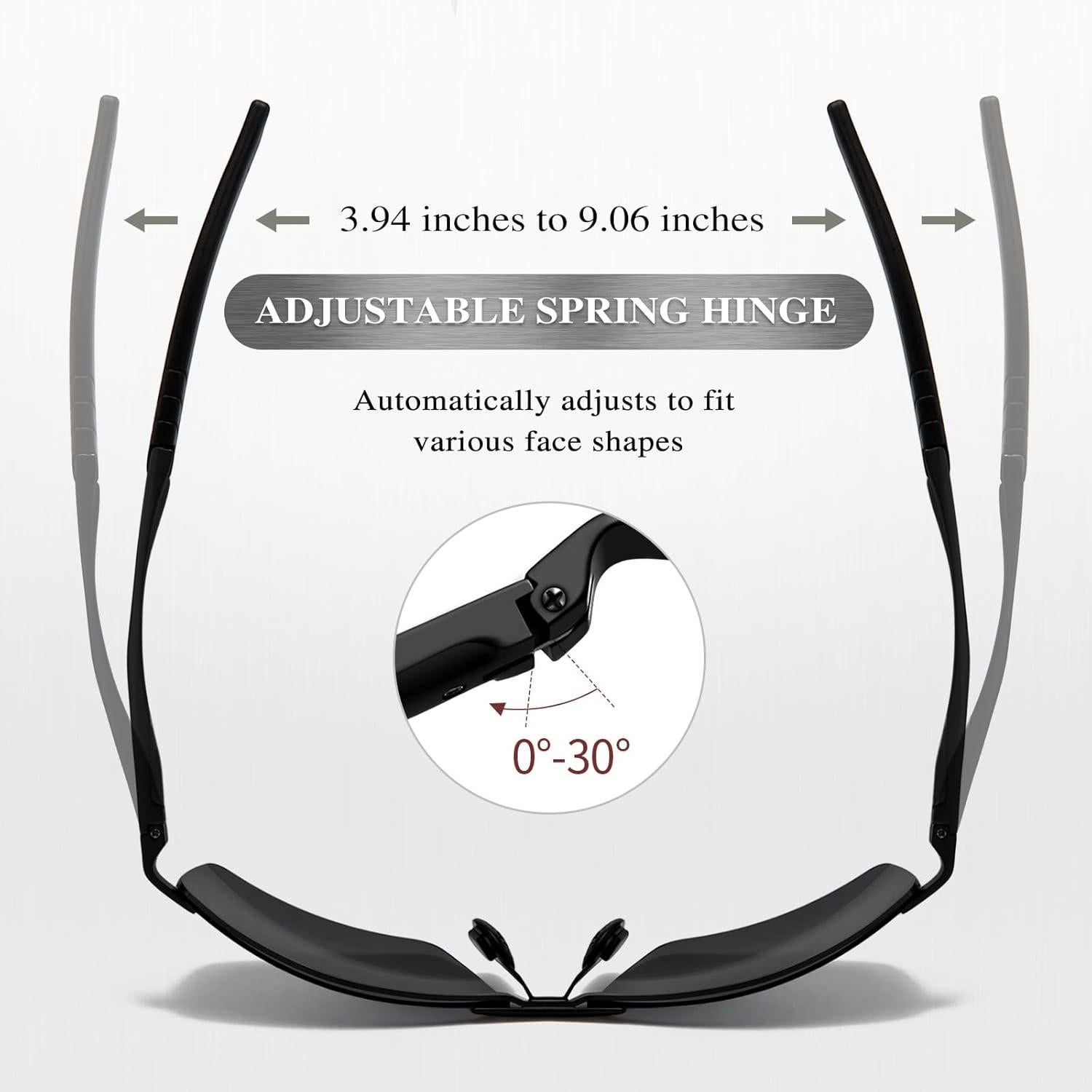 Gafas de Sol Polarizadas Sungait Al-Mg Hombres Deporte