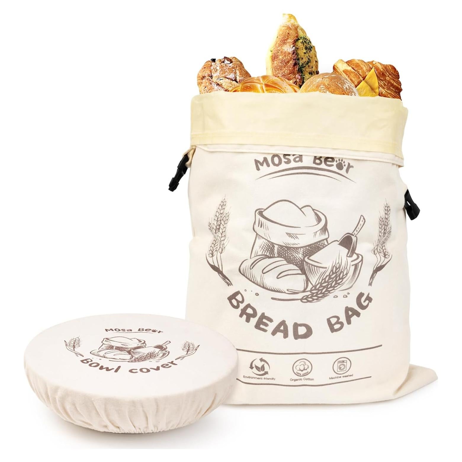 Bolsas de Cera de Abeja MOSA BEAR para Pan 31.75x43.18cm