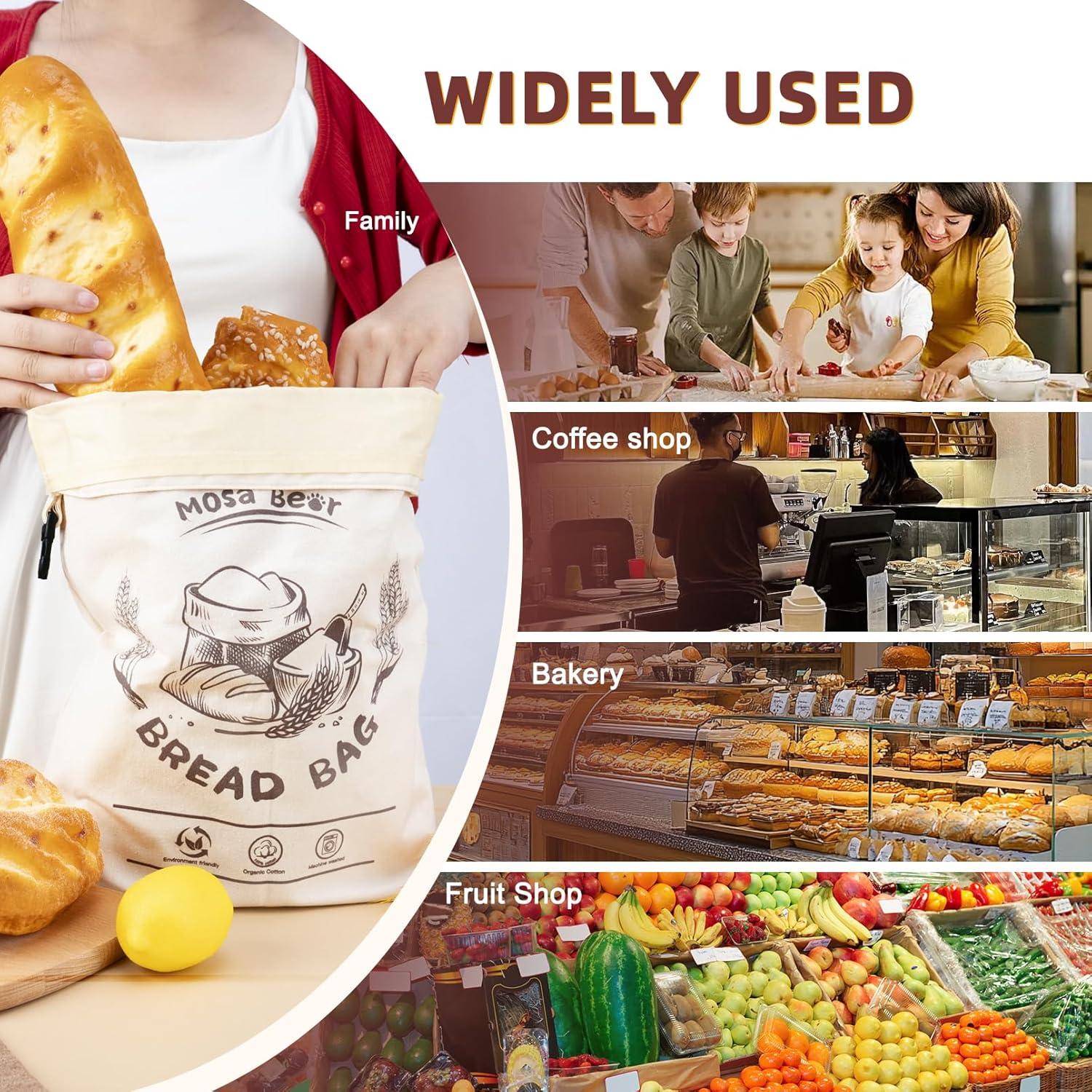 Bolsas de Cera de Abeja MOSA BEAR para Pan 31.75x43.18cm