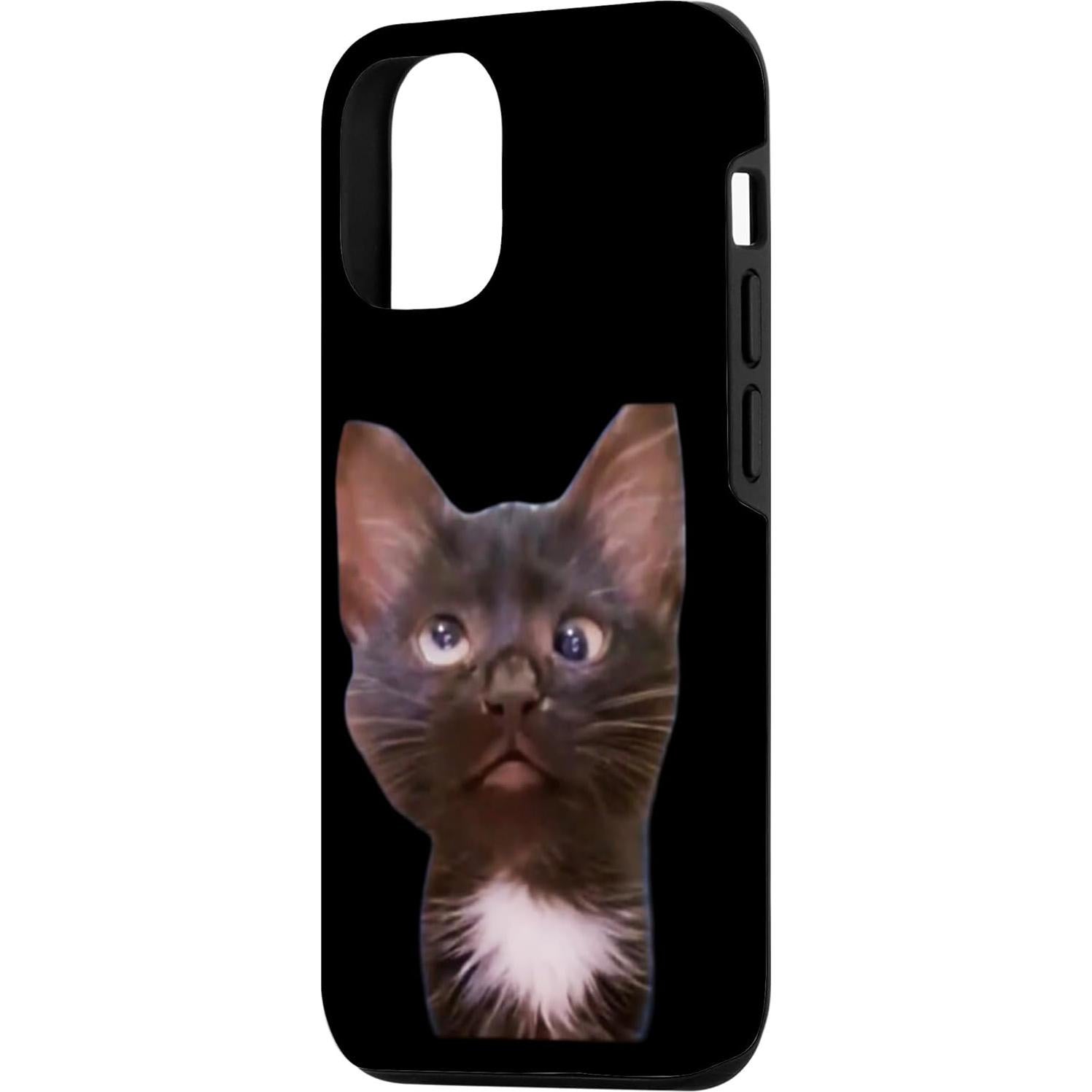 Funda Protectora para iPhone 15 Cat Vizco Meme - Alta Resistencia