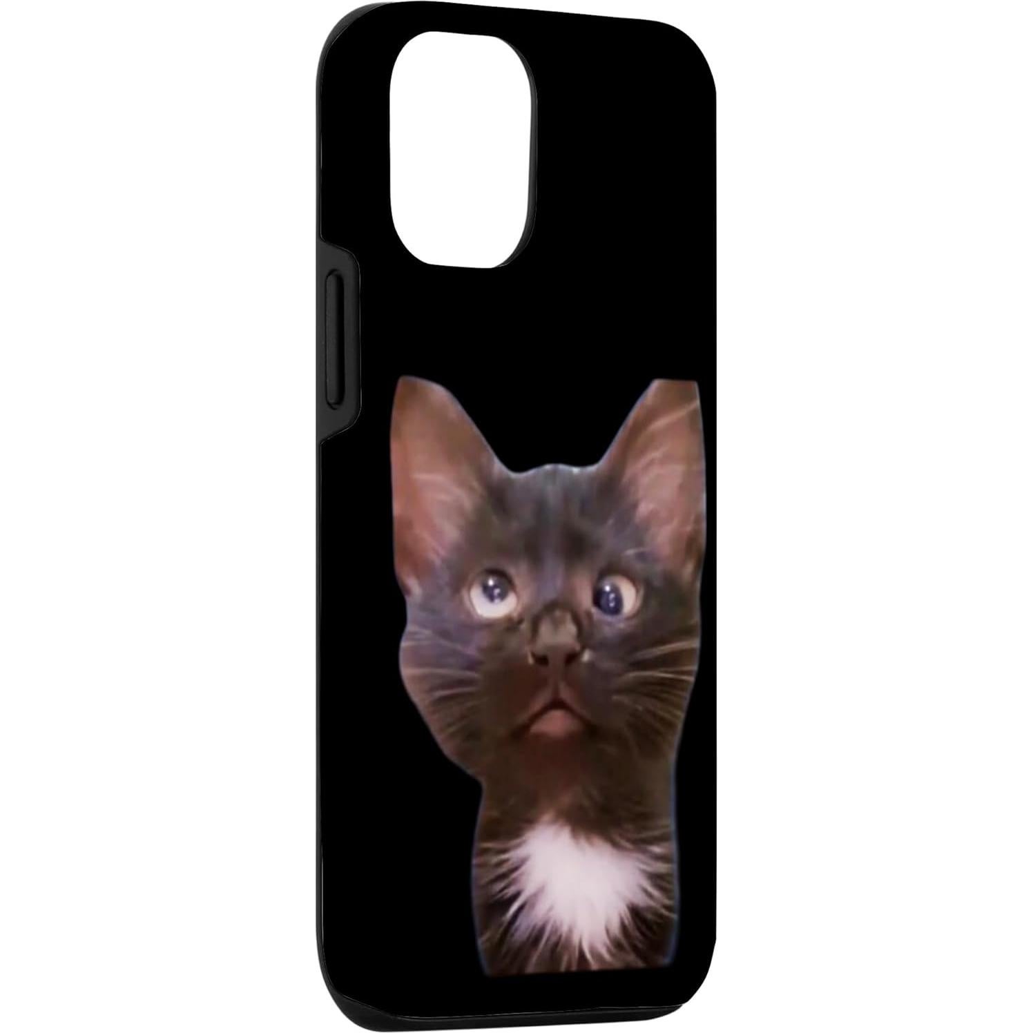 Funda Protectora para iPhone 15 Cat Vizco Meme - Alta Resistencia