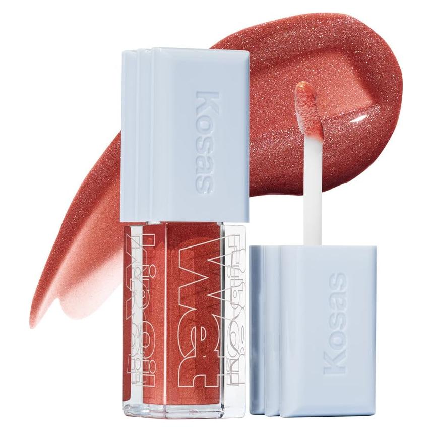 Brillo Labial Hidratante Kosas Wet Lip Oil Gloss - Dip