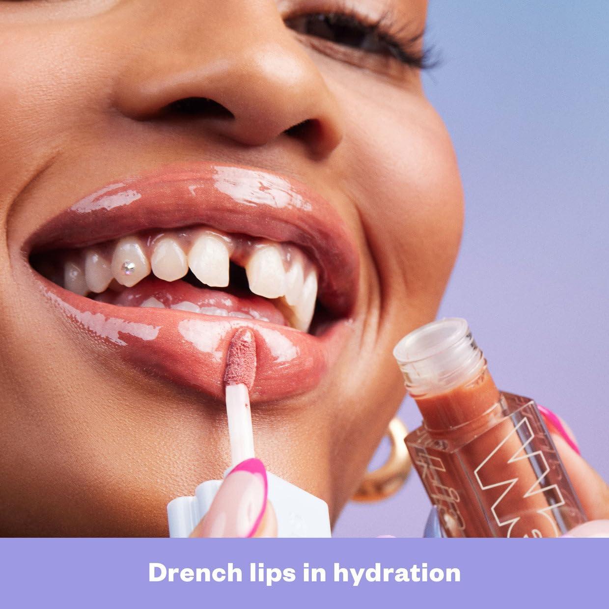 Brillo Labial Hidratante Kosas Wet Lip Oil Gloss - Dip