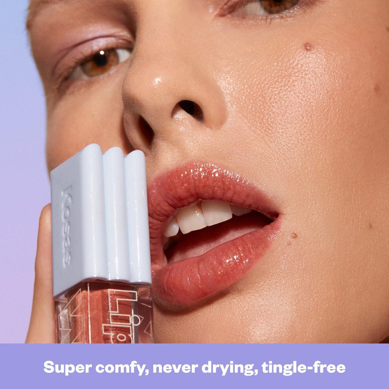 Brillo Labial Hidratante Kosas Wet Lip Oil Gloss - Dip