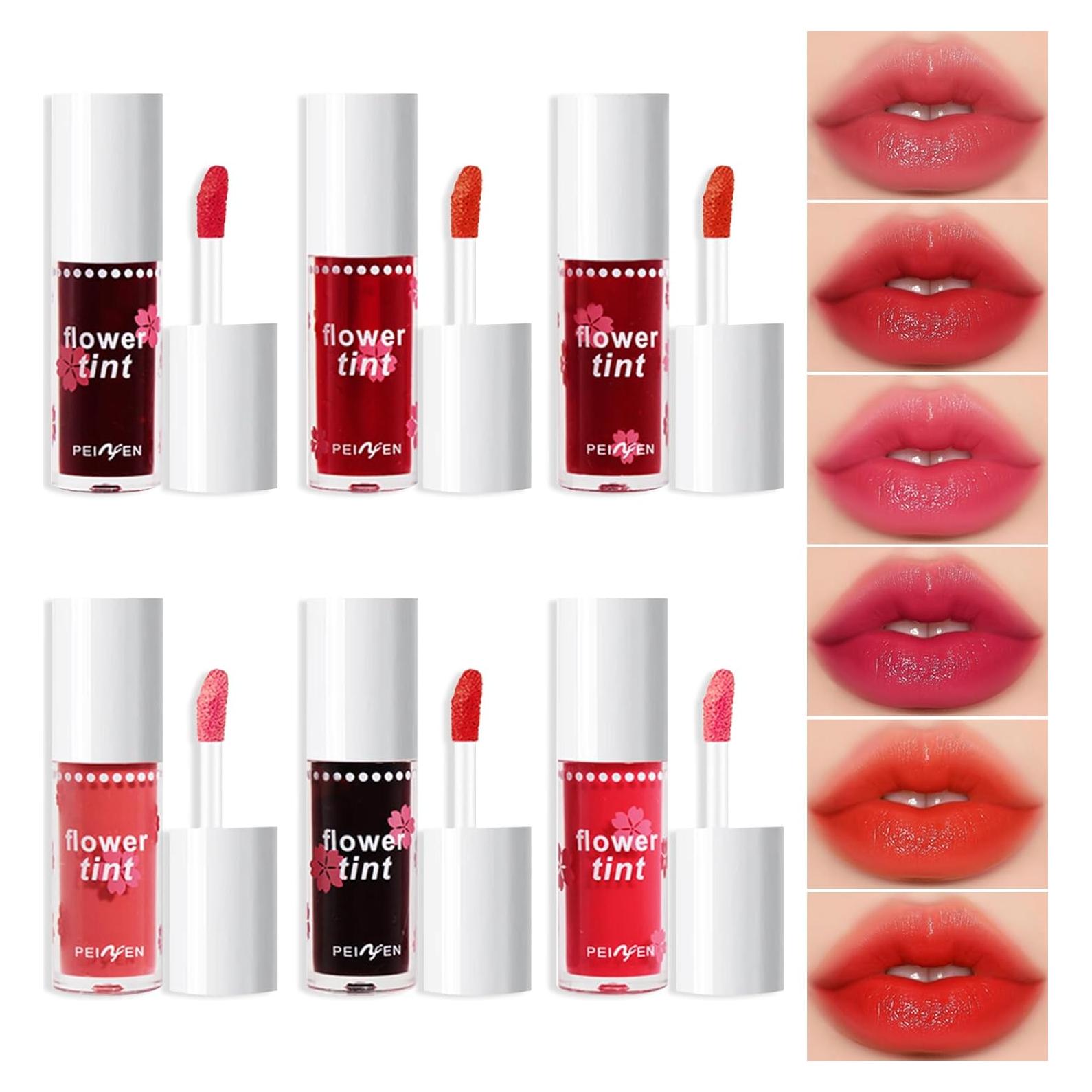 Set de Tinte Labial 6 Colores Bonnie Choice - Hidratante y Multiuso