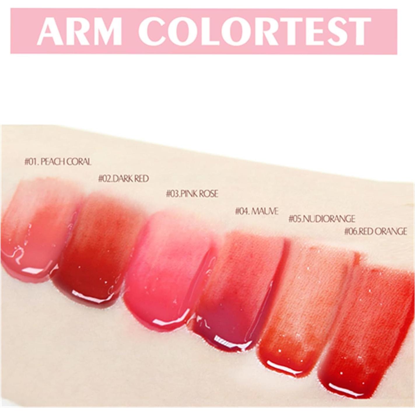 Set de Tinte Labial 6 Colores Bonnie Choice - Hidratante y Multiuso